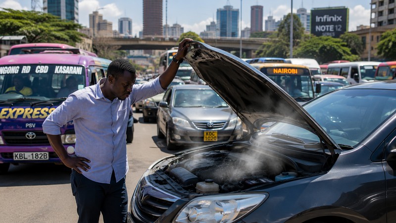 Why Is My Car Overheating in Nairobi Traffic?
