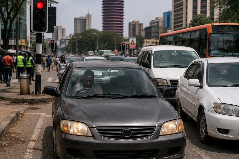 Car Stalls at Traffic Lights in Nairobi: What's Wrong?