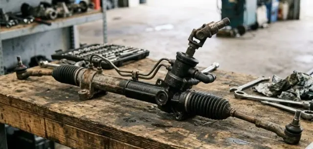 2011 nissan Navara steering rack for sale