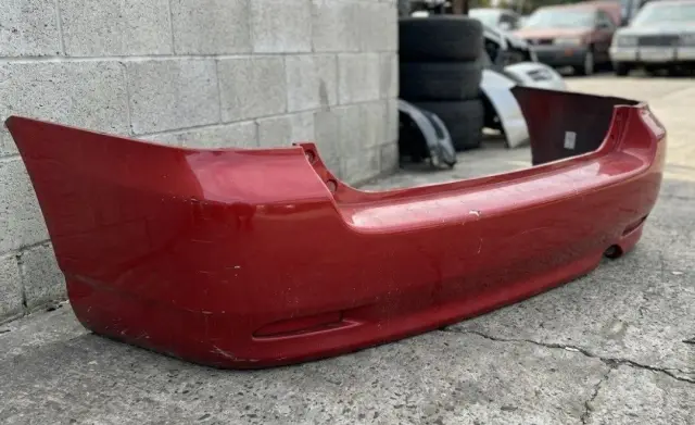2005 Toyota Fielder rear bumper Red