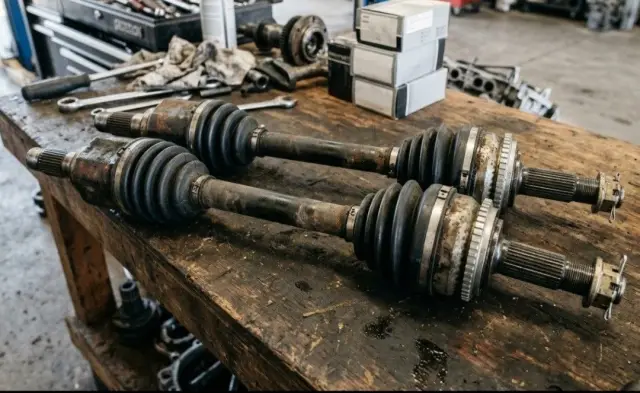 2007 Subaru Impreza GG2 front drive shaft (pair)