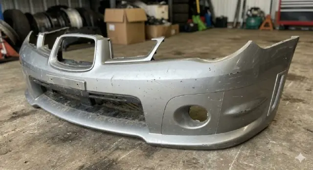 Ex-Japan 2007 Subaru Impreza GG2 bumper (silver) for sale