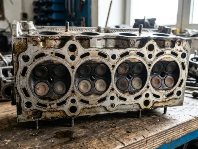 2007 Mazda Zj cylinder head