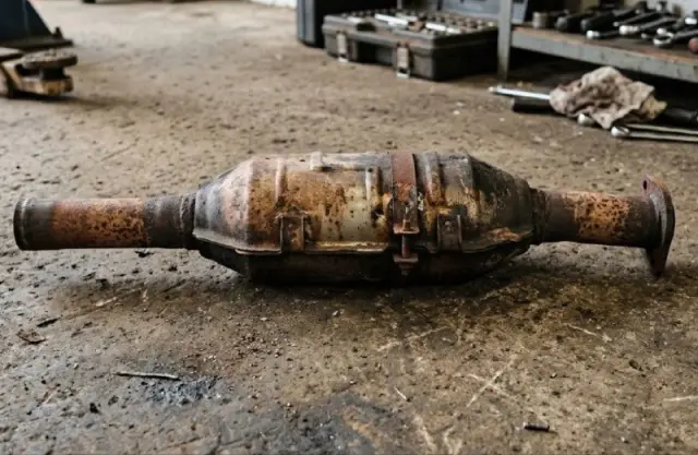 2004 Mazda 3 BK catalytic converter